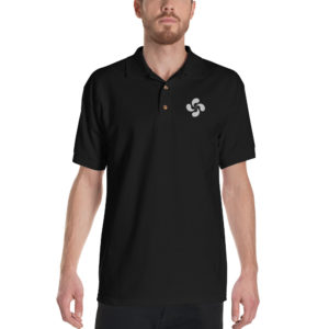 Lauburu Embroidered Polo Shirt