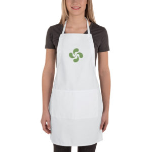 Lauburu Embroidered Apron