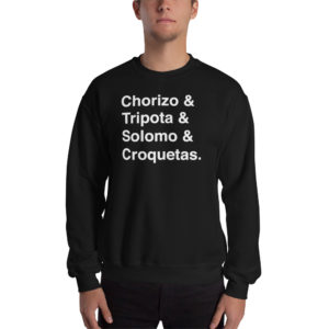 Basque Food Sweatshirt